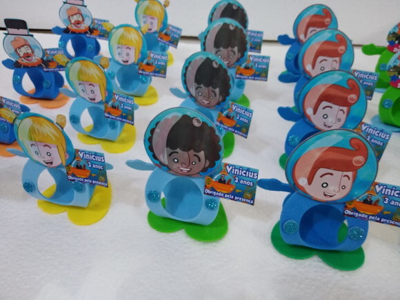 Lembrancinha Mundo Bita Fundo do Mar