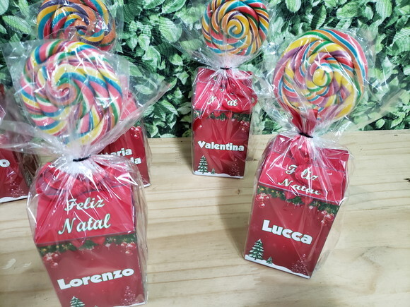 Lembrancinha Natal Personalizada Pronta Entrega