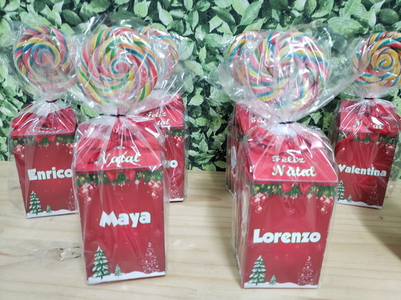 Lembrancinha Natal Personalizada Pronta Entrega