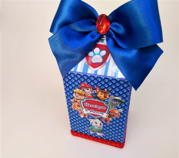 Lembrancinha Patrulha Canina Personalizada