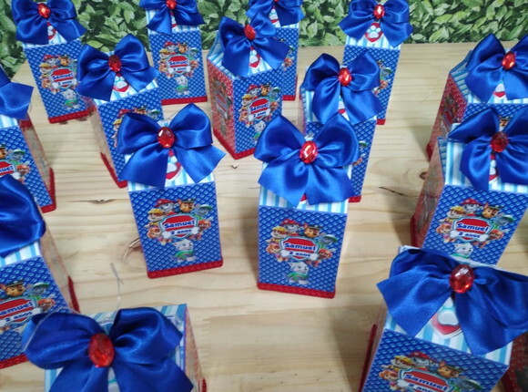 Lembrancinha Patrulha Canina Personalizada