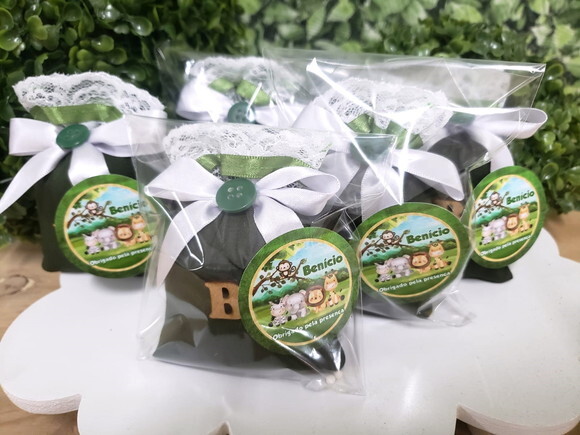 Lembrancinha Safári Sachê Perfumado