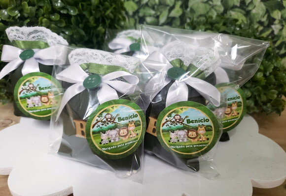 Lembrancinha Safári Sachê Perfumado