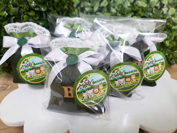 Lembrancinha Safári Sachê Perfumado