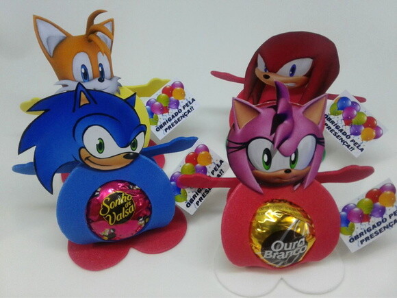 Lembrancinha Sonic
