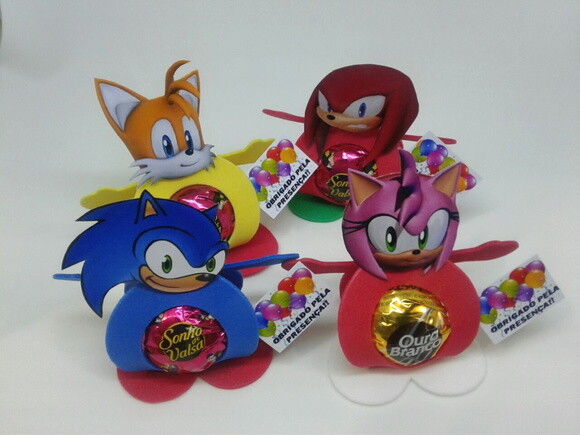 Lembrancinha Sonic
