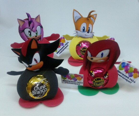 Lembrancinha Sonic