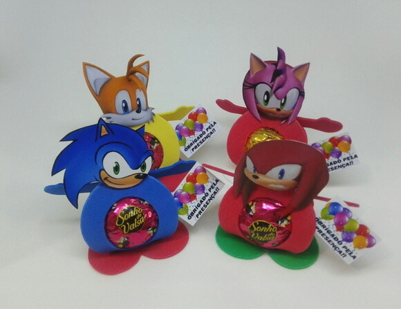Lembrancinha Sonic