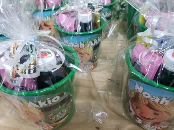 Lembrancinha Zé Coleta Kit Cinema Pronta Entrega