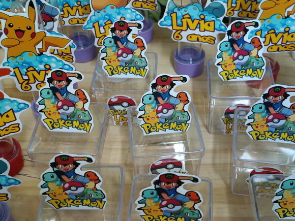 Lembrancinhas Kit 60 Unidades Personalizadas Pronta Entrega