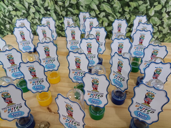 Lembrancinhas Tubetes Copa do Mundo 2026 Prsonalizado