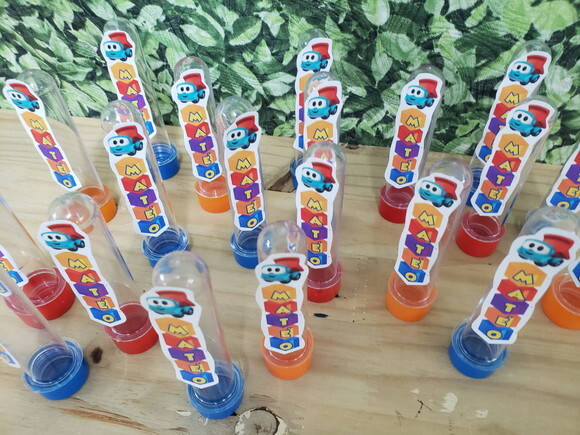 Leo Caminhão Tubetes Personalizados Pronta Entrega