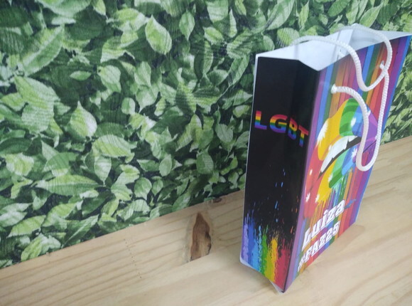 Lgbt Sacola Personalizada Pronta Entrega