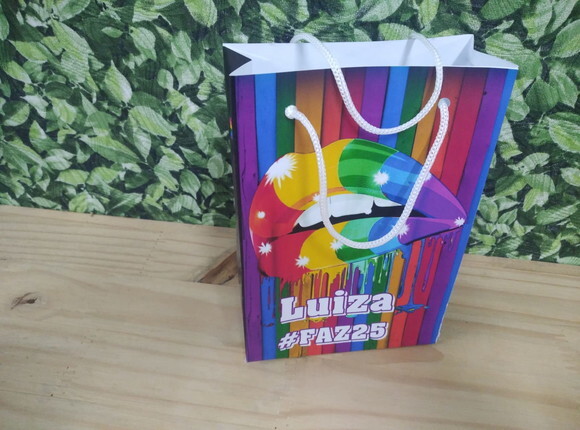 Lgbt Sacola Personalizada Pronta Entrega