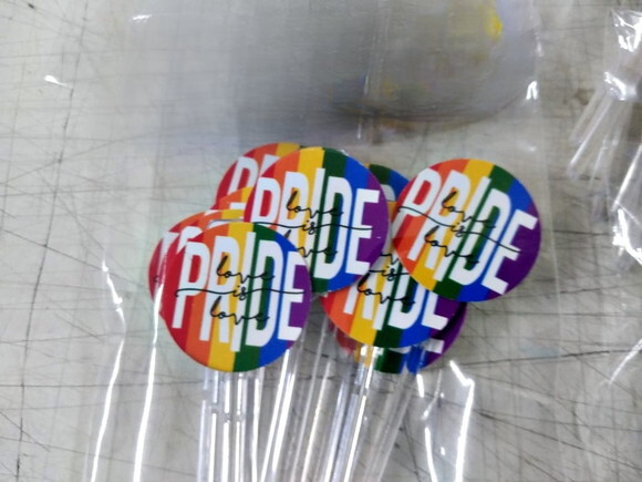 Lgbt Topper para Docinhos 36 Unidades