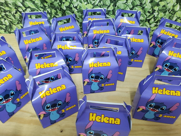 Lilo e Stitch Caixa Maleta Personalizada Pronta Entrega