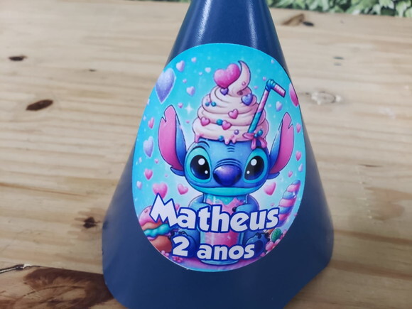 Lilo e Stitch Chapeu Personalizado Pronta Entrega