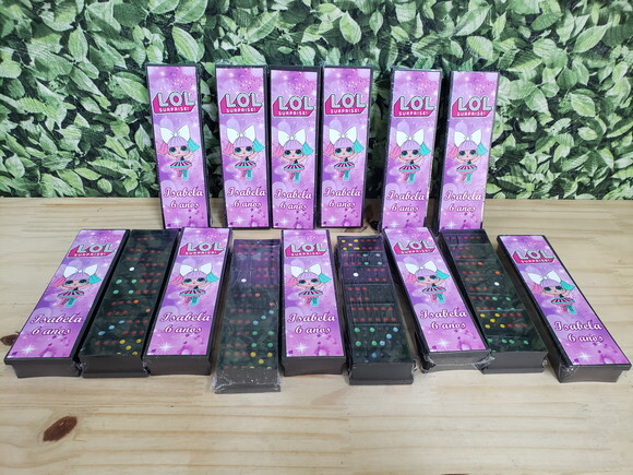 Lol Lembrancinhas Dominó Personalizado Pronta Entrega