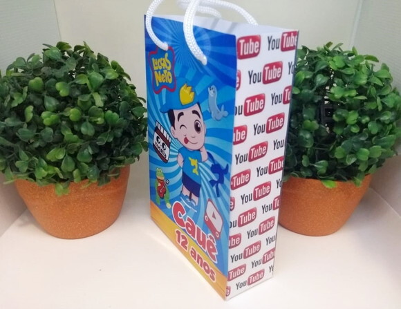 Lucas Neto Sacola Personalizada Pronta Entrega