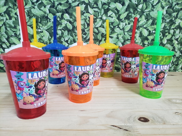 Mágica Casa da Gabby Copo Personalizado Pronta Entrega