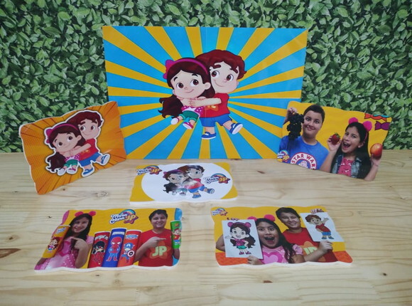 Maria Clara e Jp Kit de Parede 6 Peças Pronta Entrega
