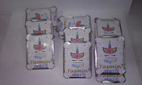 Marmitinhas Unicornio Personalizadas
