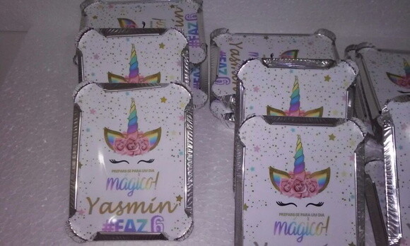 Marmitinhas Unicornio Personalizadas