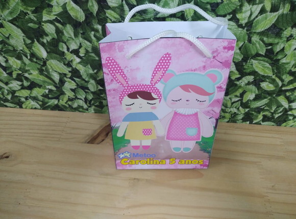Me Too Sacola Personalizada Pronta Entrega