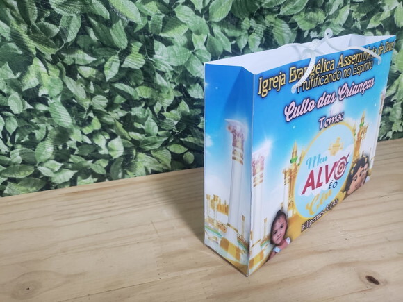 Meu Alvo É o Céu Sacola Personalizada Pronta Entrega