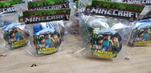 Minecraft Cubo Mágico Personalizado Pronta Entrega