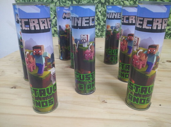 Minecraft Pega Varetas Personalizado Pronta Entrega