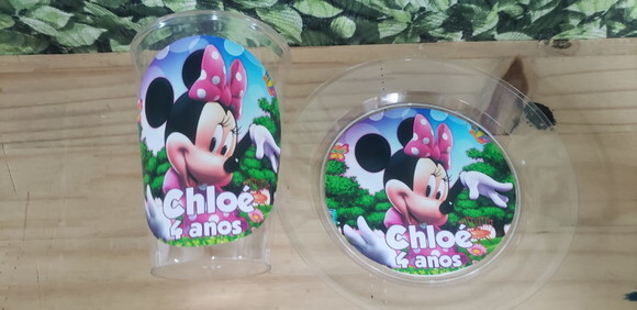 Minie Descartáveis Personalizados Pronta Entrega
