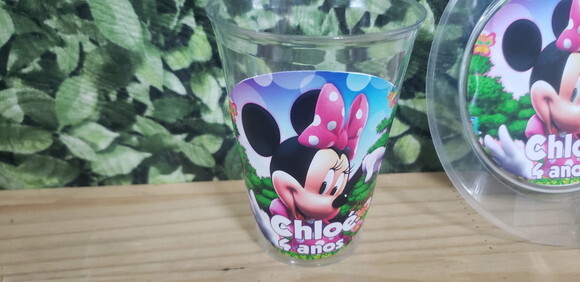 Minie Descartáveis Personalizados Pronta Entrega