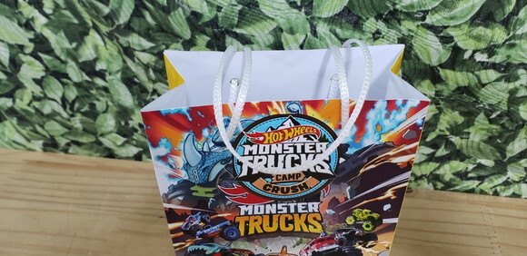 Monster Truck Sacola Personalizada Pronta Entrega