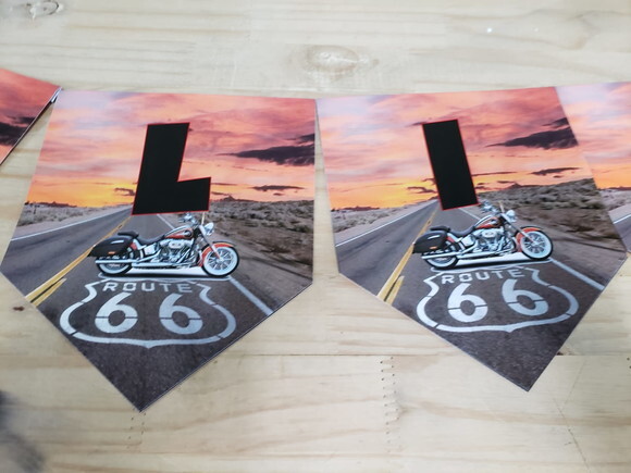 Motos Varal Personalizado Pronta Entrega
