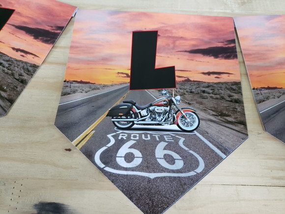 Motos Varal Personalizado Pronta Entrega