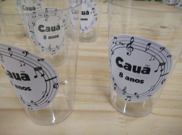 Musical Copos 300 m Personalizados Pronta Entrega