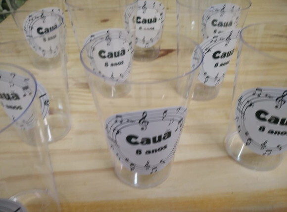 Musical Copos 300 m Personalizados Pronta Entrega