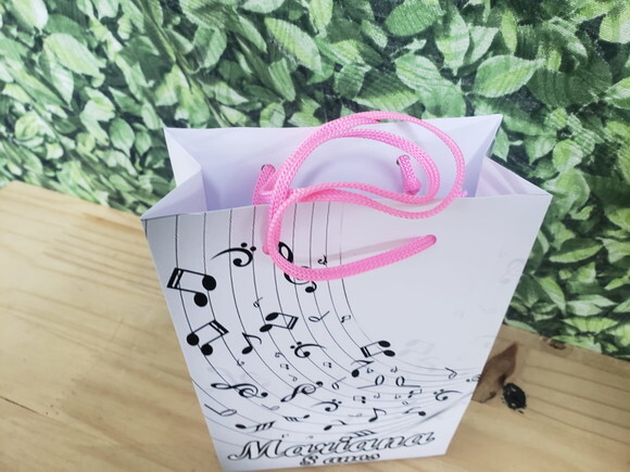 Musical Sacola Personalizada Pronta Entrega