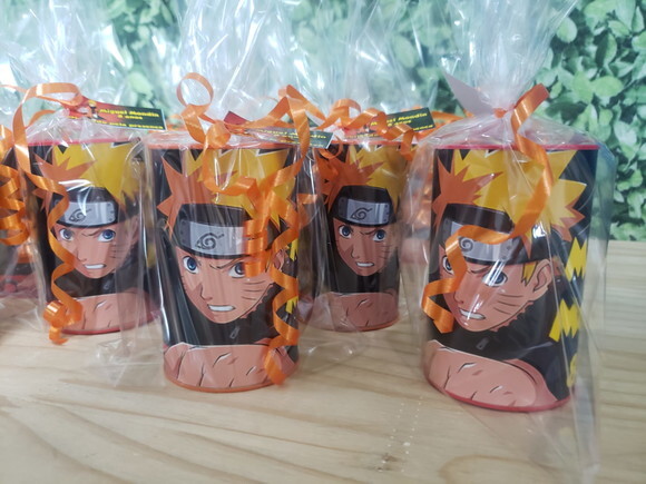 Naruto Cofrinho Personalizado Embalados Pronta Entrega