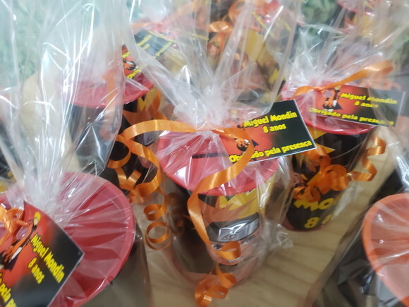 Naruto Cofrinho Personalizado Embalados Pronta Entrega