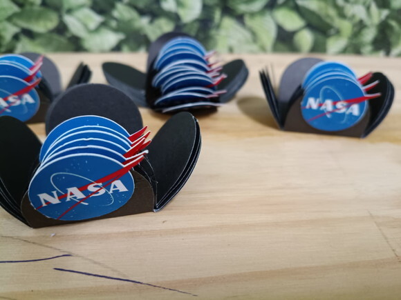 Nasa Forminhas Decoradas 150 Unidades