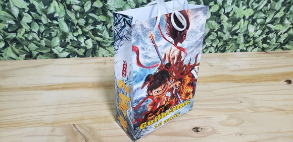 Ne Zha Sacola Personalizada Tam. Médio Pronta Entrega