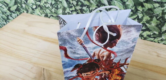 Ne Zha Sacola Personalizada Tam. Médio Pronta Entrega