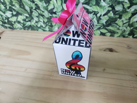 Now United Caixa Milk Personalizada Pronta Entrega