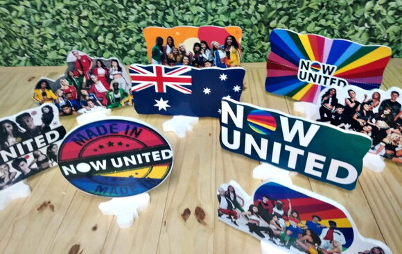 Now United Kit de Mesa 9 Peças Pronta Entrega