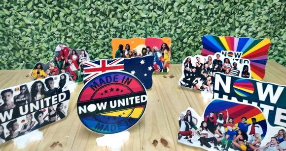 Now United Kit de Mesa 9 Peças Pronta Entrega