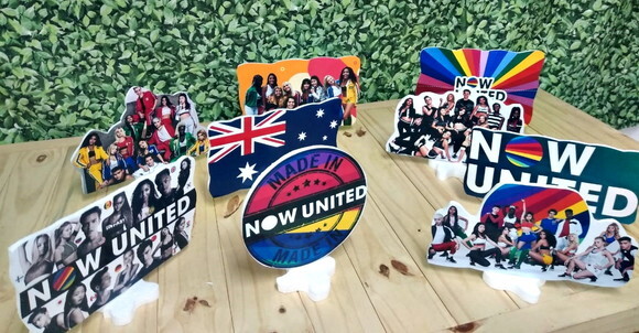 Now United Kit de Mesa 9 Peças Pronta Entrega