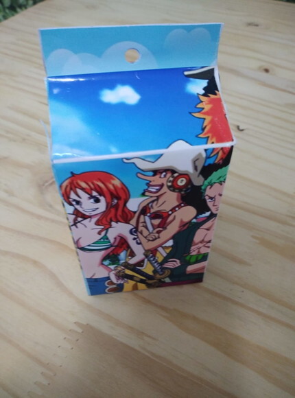 One Piece Caixa Milk Personalizada