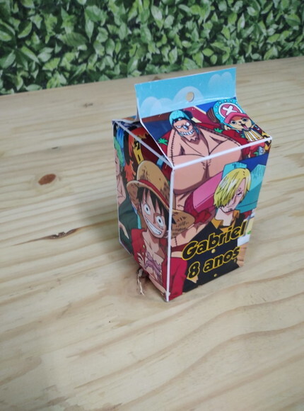 One Piece Caixa Milk Personalizada
